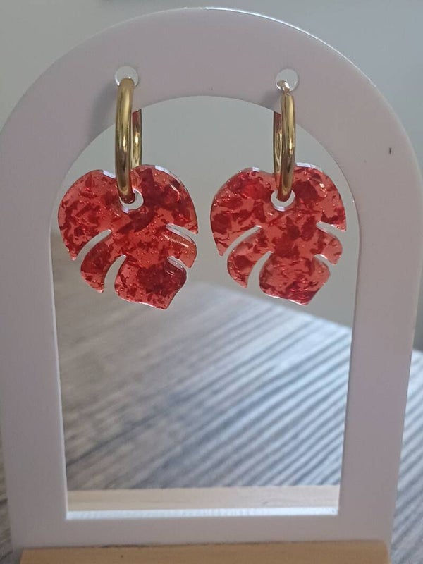 Monstera rouges