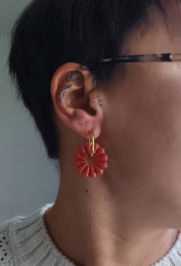 Margot rouge/terracotta