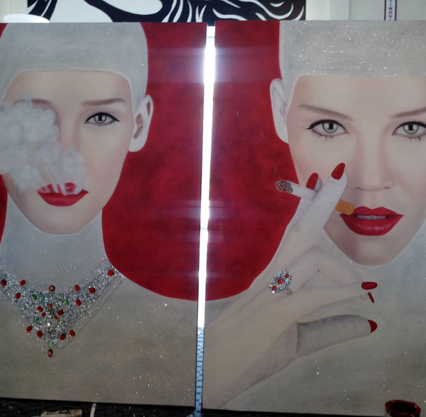 Smoking Painting
