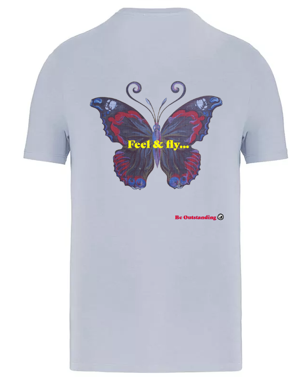 Unisex organic T-shirt Feel & Fly