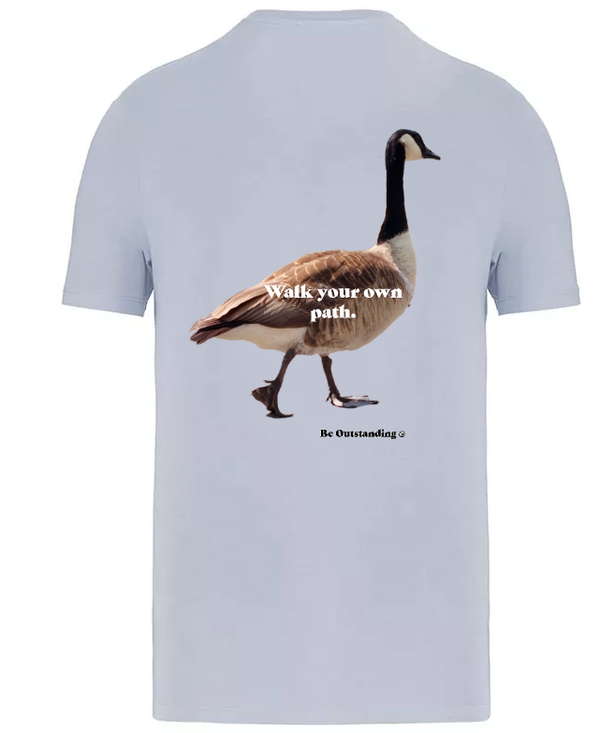 Unisex organic T-shirt Walk your own path