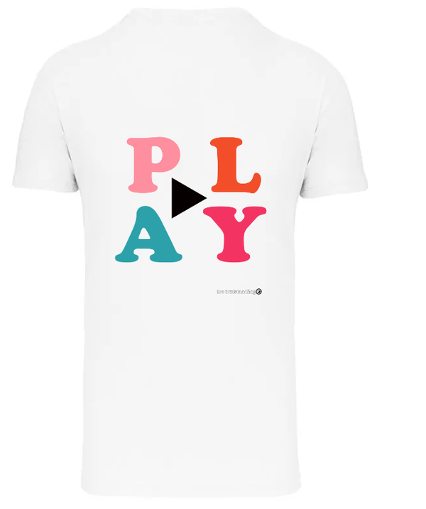 Tiener t-shirt bio katoen – Play