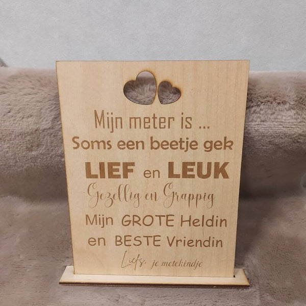 Mijn meter is ...