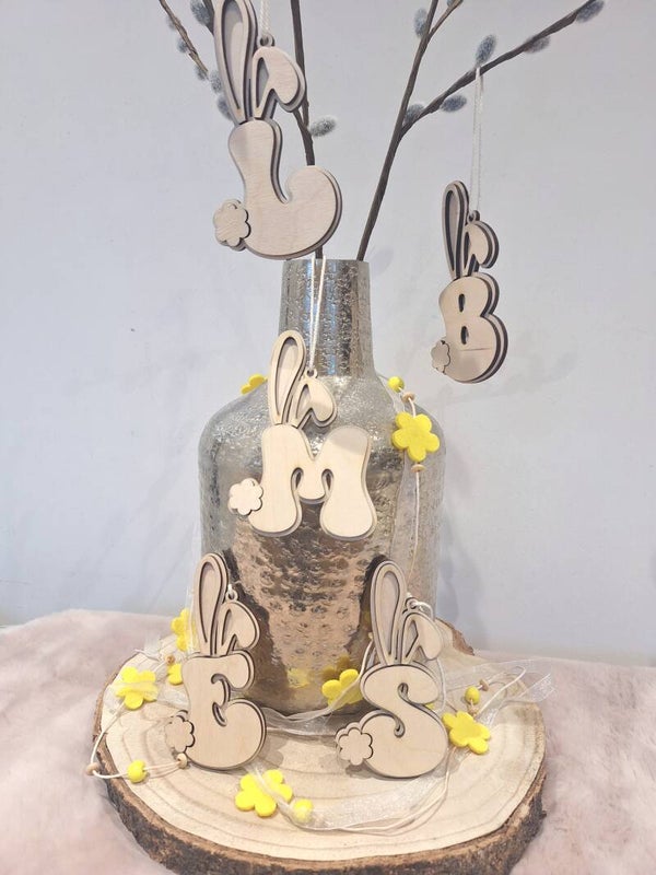 Paasletters met oortjes