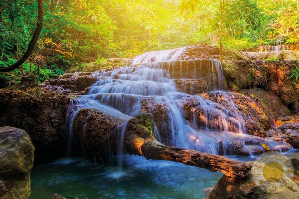 Erawan waterval, Thailand