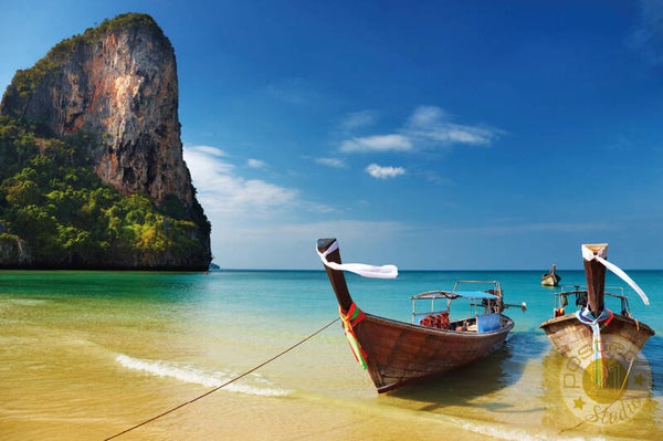 Zeezicht in Krabi, Thailand
