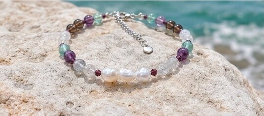Vollmond- Armband " Wassermann"