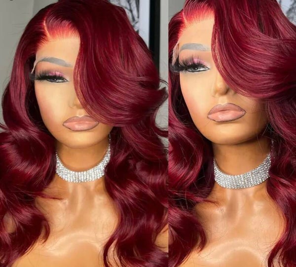 Human wig with lace