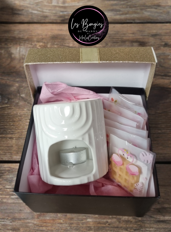 Coffret brûleur avec fondants
