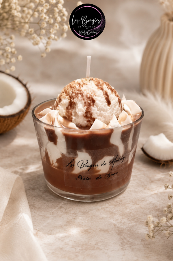 Bougie Noix de coco