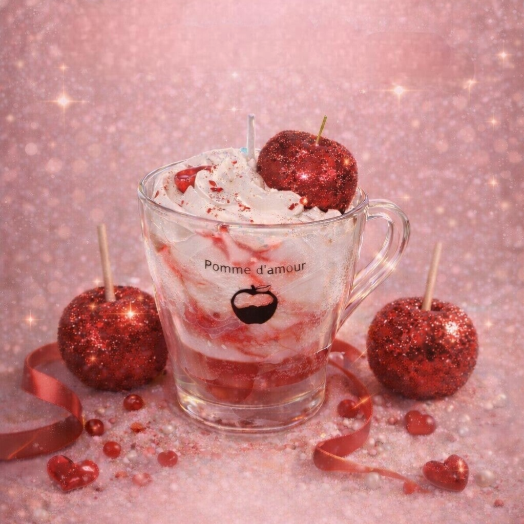 Bougie Pomme d’amour