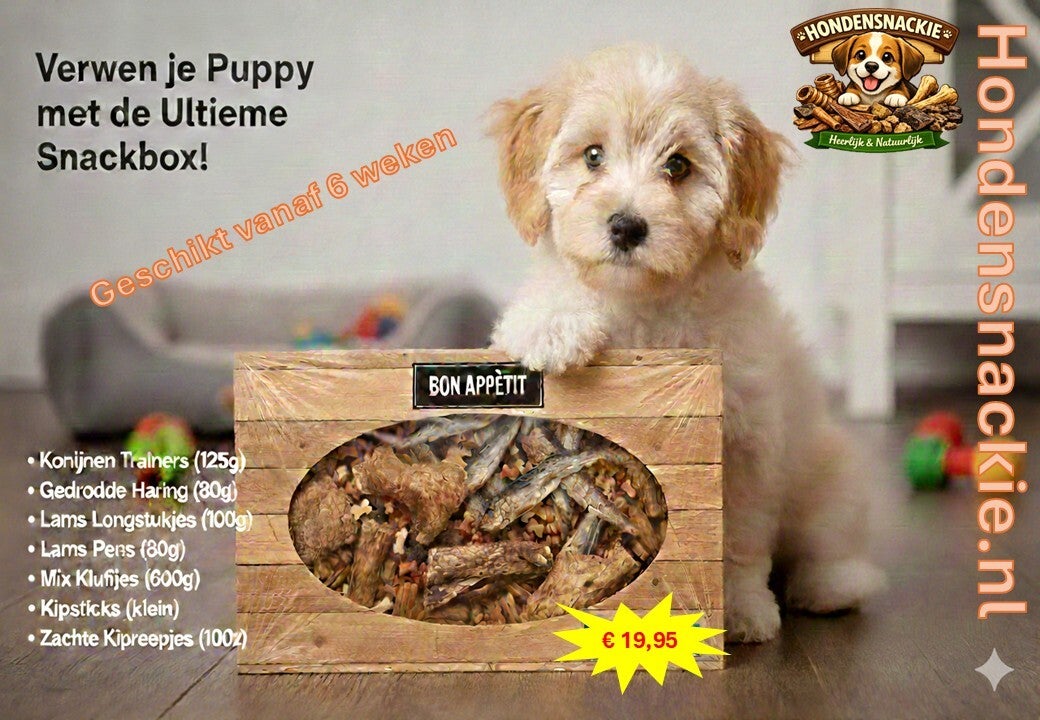 Puppie verwenpakket vanaf 6 weken