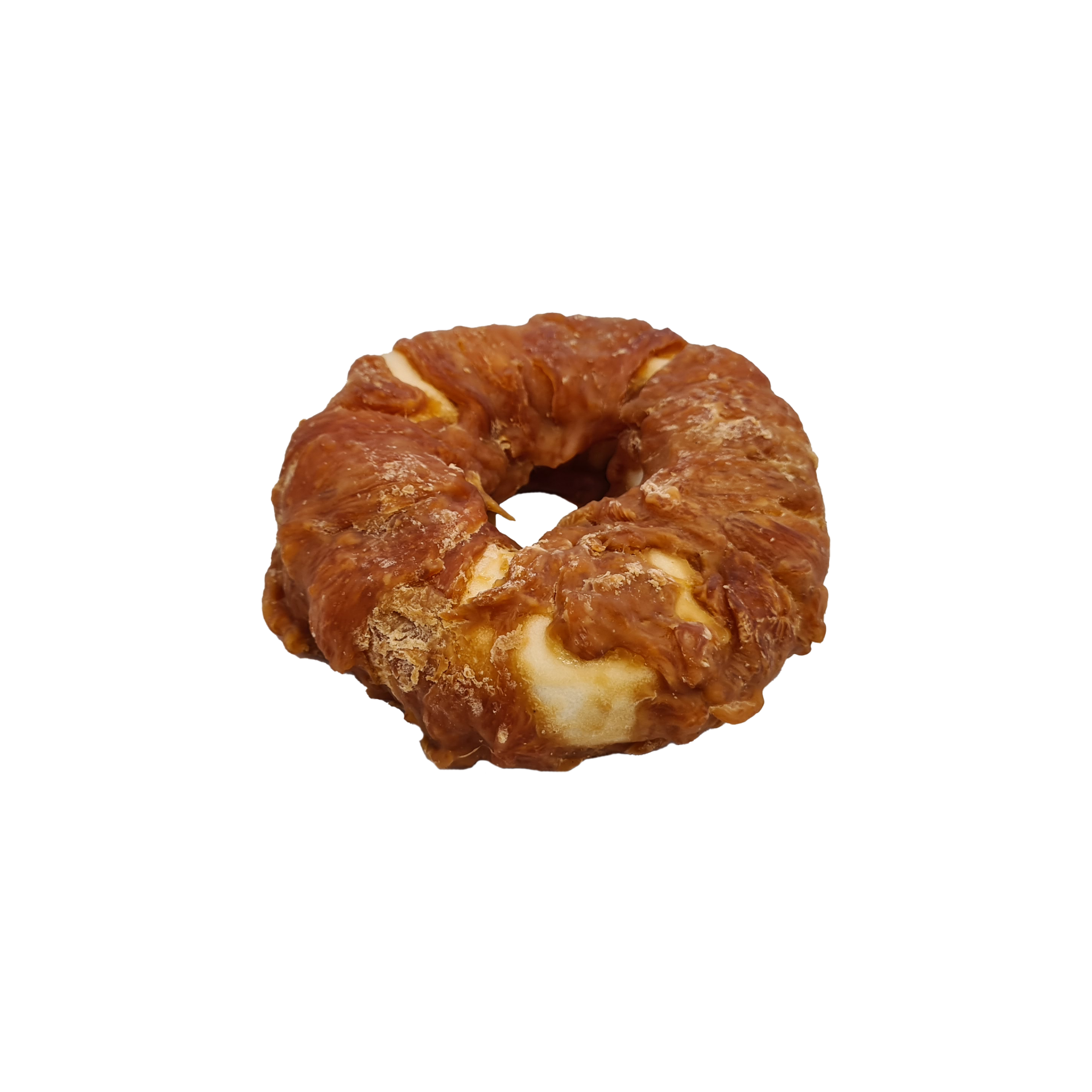 Hondensnackie Rawhide Donut Kip XS 50 gram  Natuurlijke Kauwsnack voor Honden