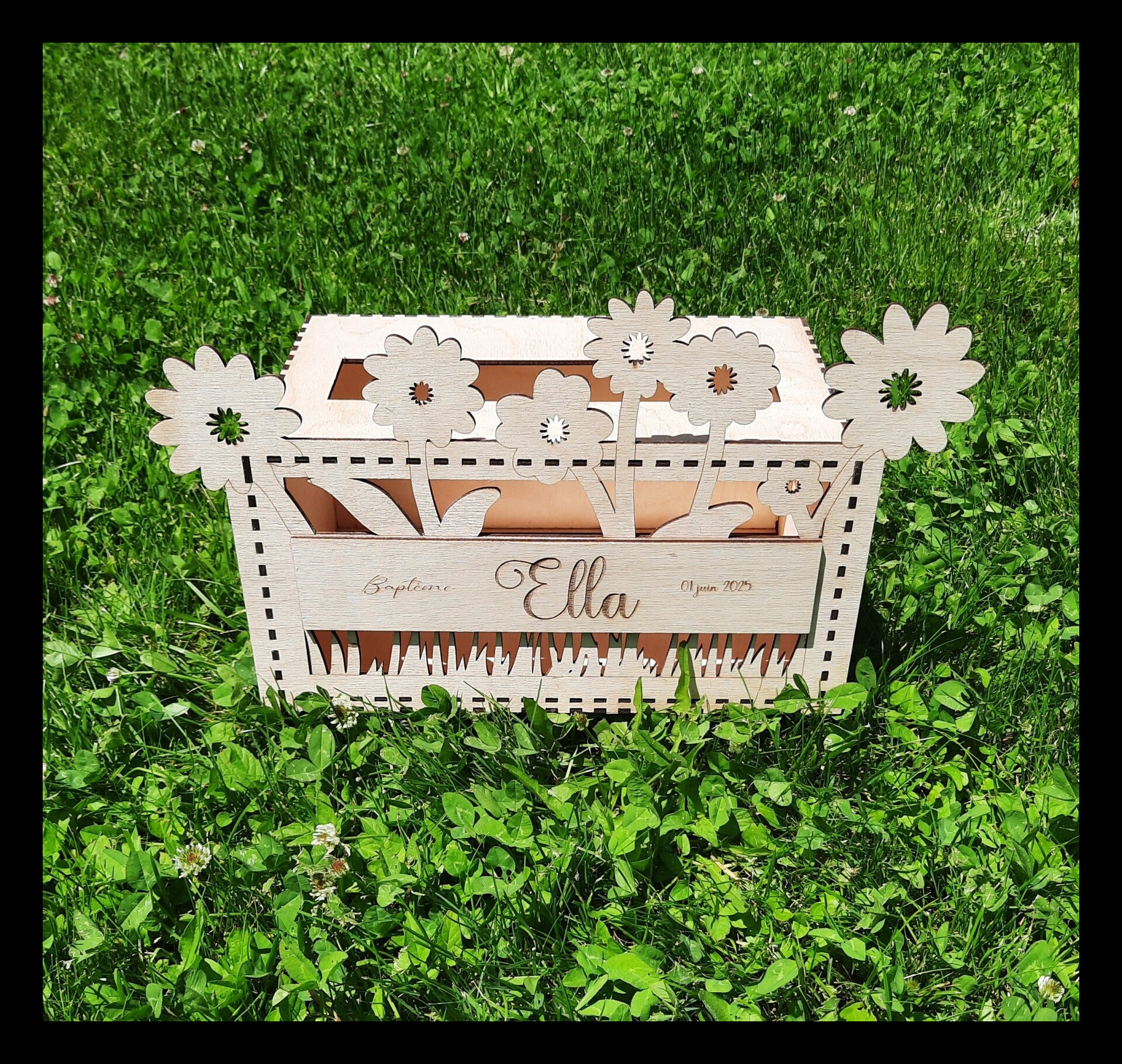 Urne en bois Personnalisable et réutilisable