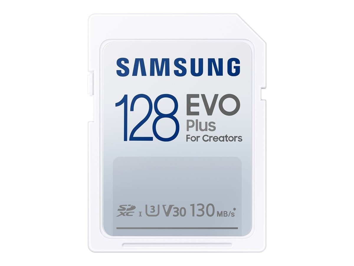 Samsung EVO Plus 128GB SDXC Kaart – Betrouwbare Opslag voor Foto & Video