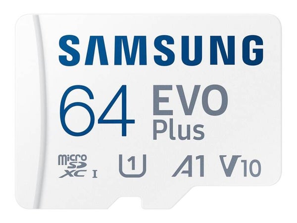 Samsung EVO Plus 64GB microSDXC - 160MB/s Snelle Geheugenkaart