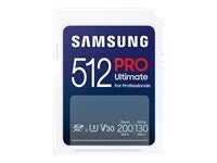 Samsung PRO Ultimate 512GB SDXC Kaart – Maximale Opslag voor 4K UHD & Professionals