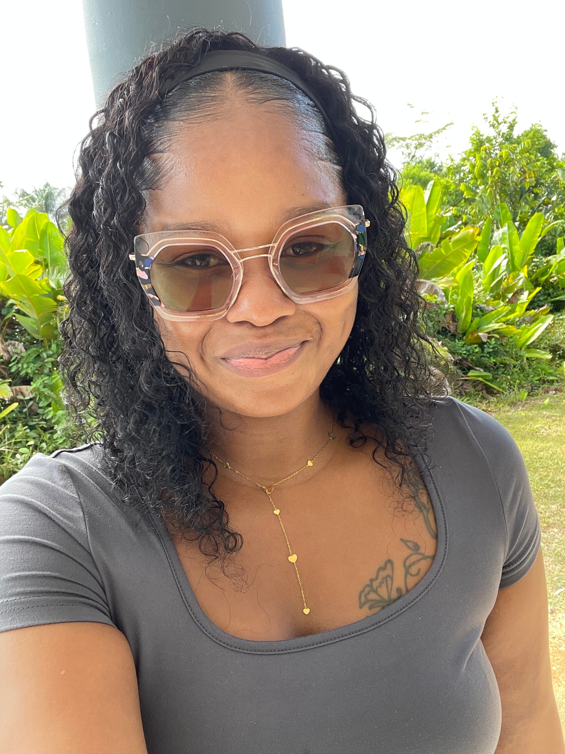 Perruque bandeau Kinky Curly