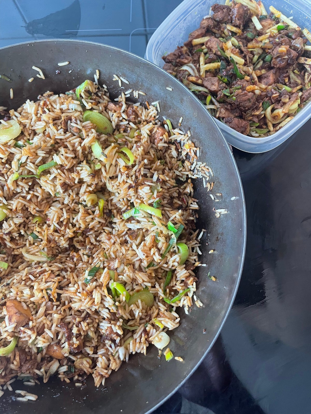 Snelle authentieke nasi óf bami / Javaanse rub, Vegan & Halal Surinaams ...