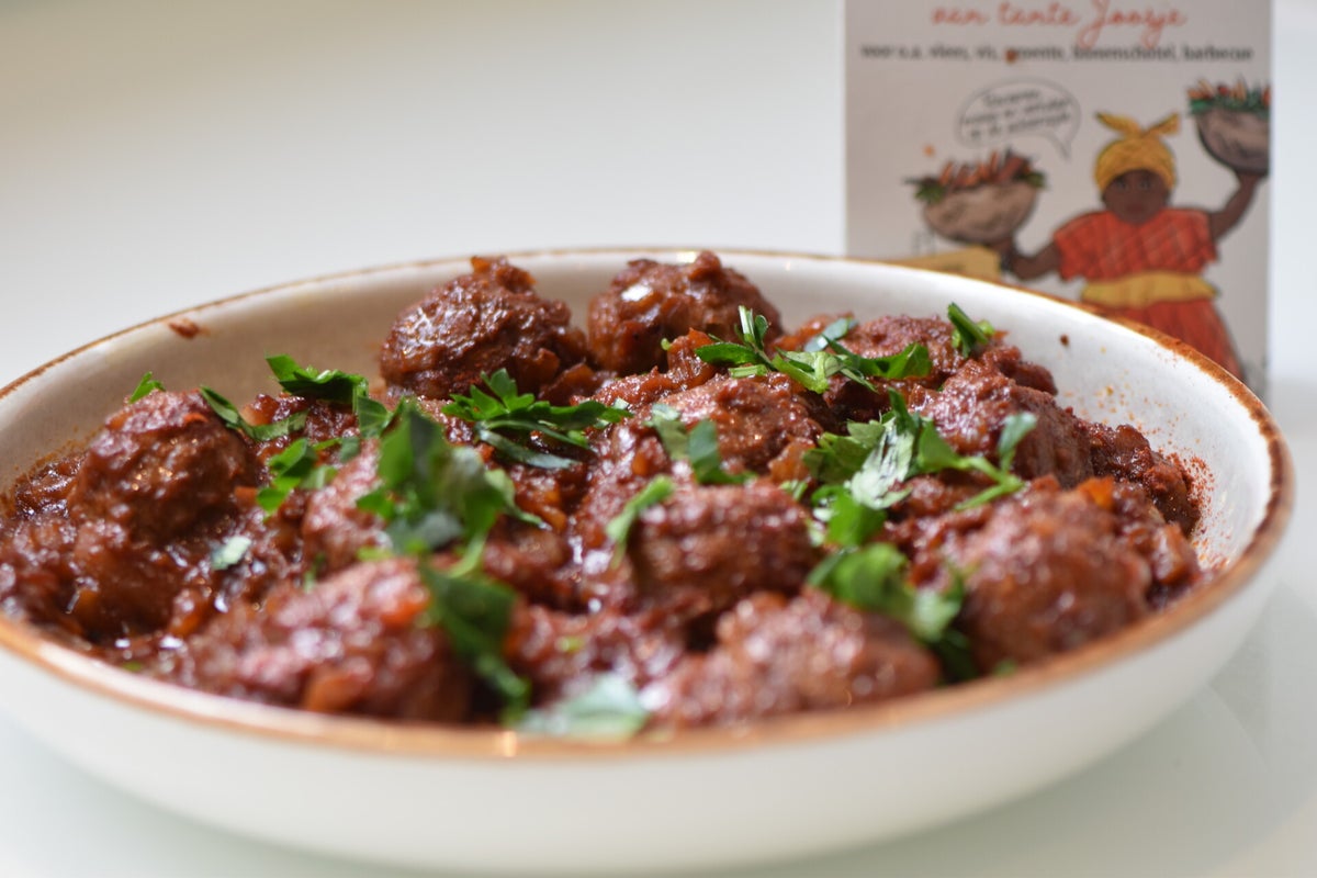 Creoolse gehaktballetjes in tomatensaus / Creools - Caribische recepten ...