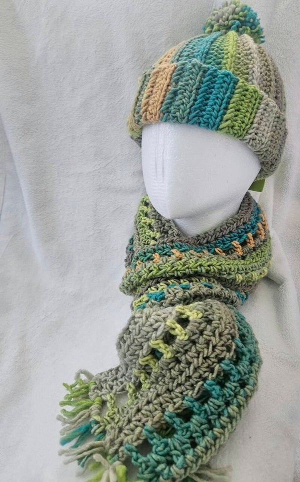 Echarpe et bonnet