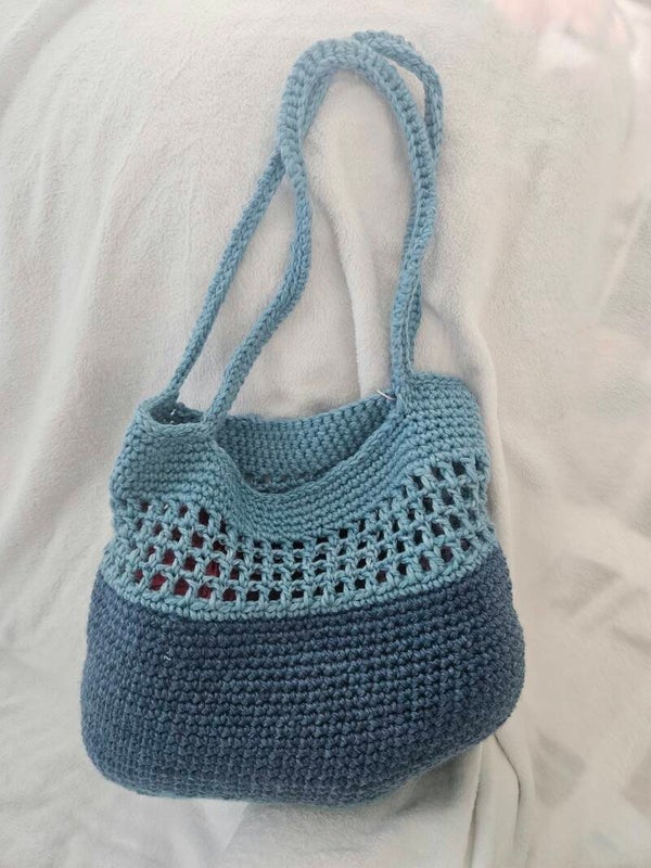 Tote bag bleu