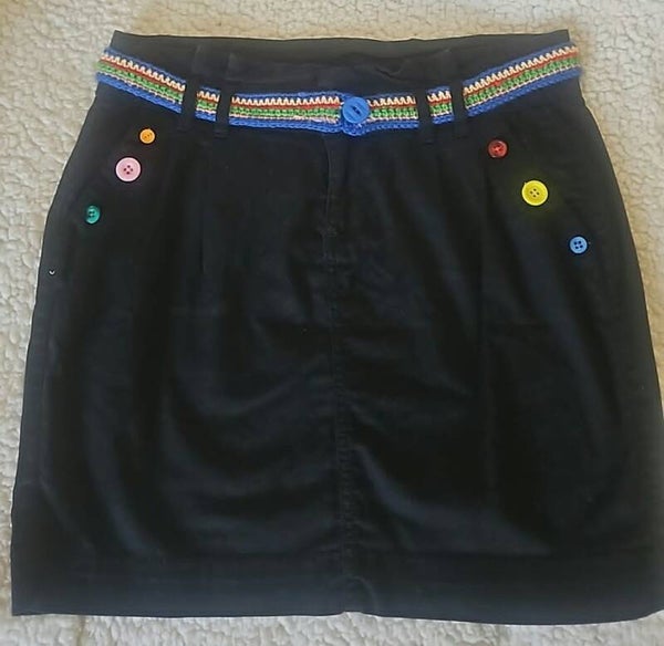 Jupe Camaieu customisée taille 40