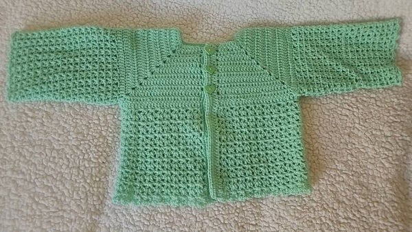 Veste vert olive 2/3 ans