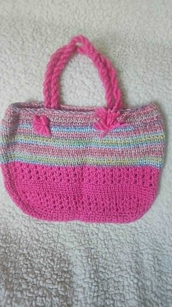 Petit sac rose