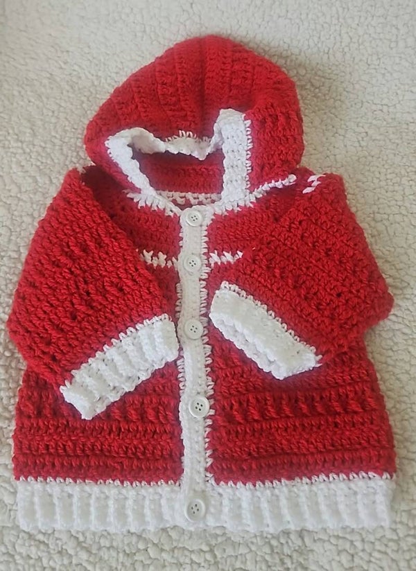 Manteau à capuche 2/3 ans