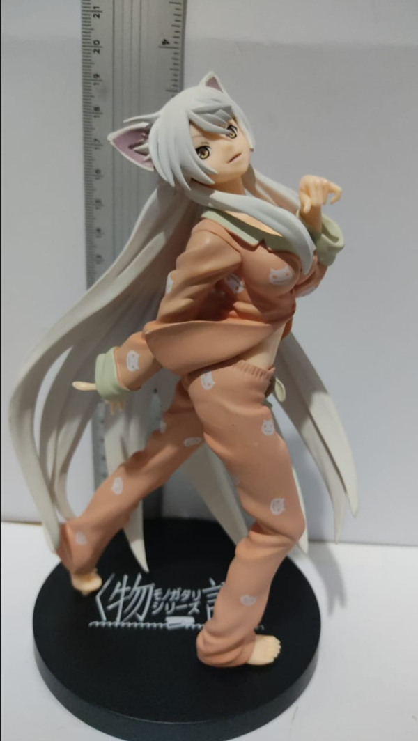 Figura Anime De Bakemonogatari Tsubasa Hanekawa Neko