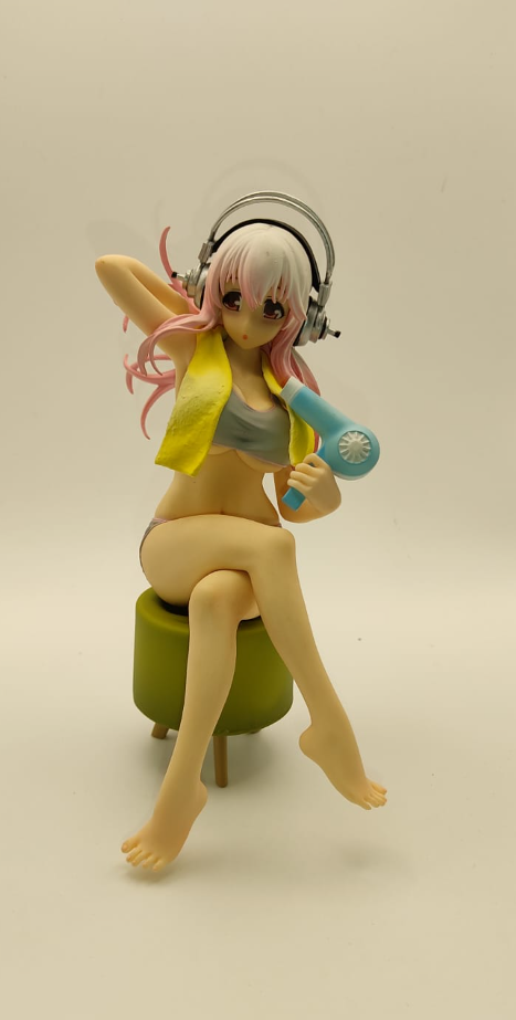Figura Anime Super Sonico: Sonico version: despues del baño