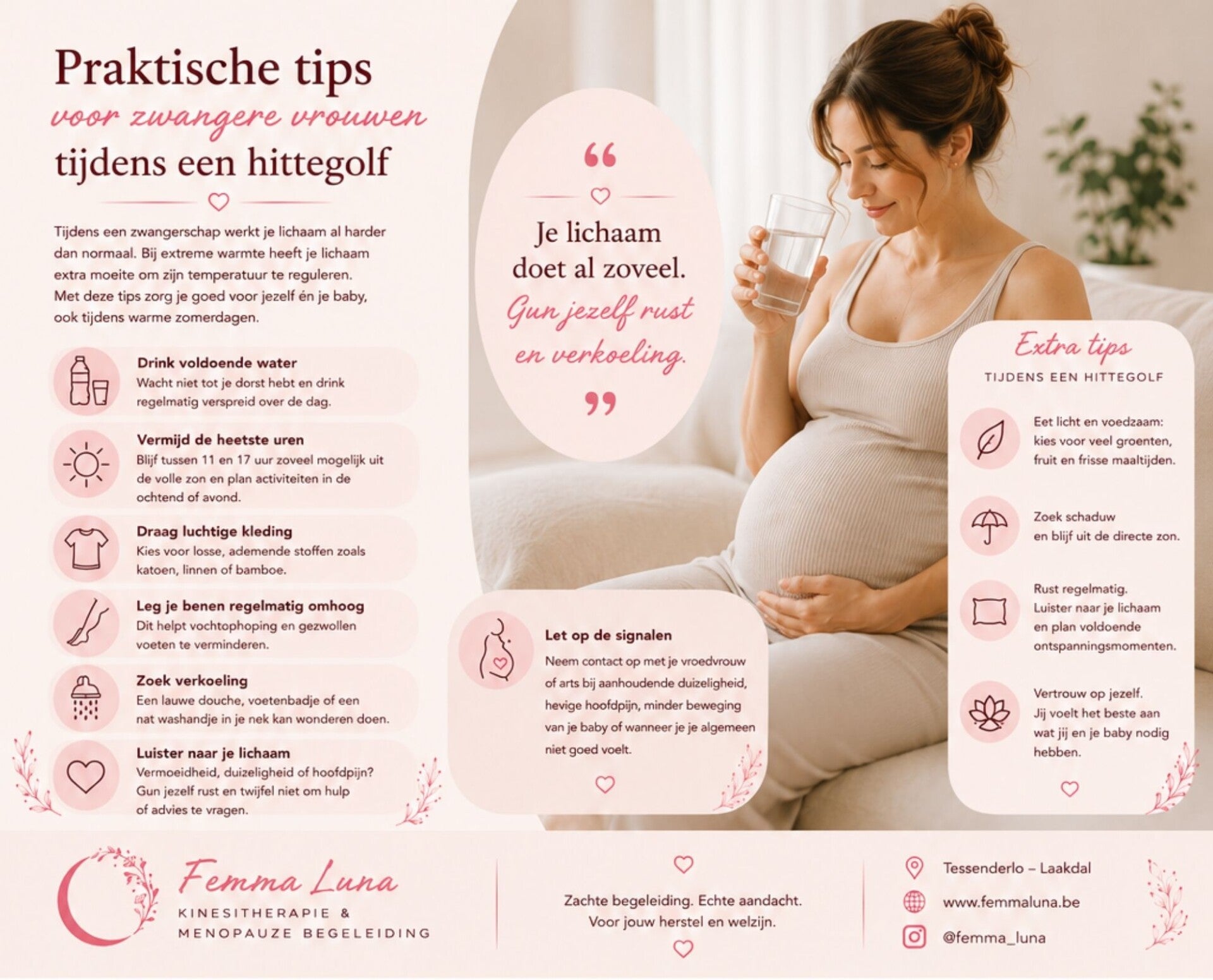 zwanger hittegolf vroedvrouw