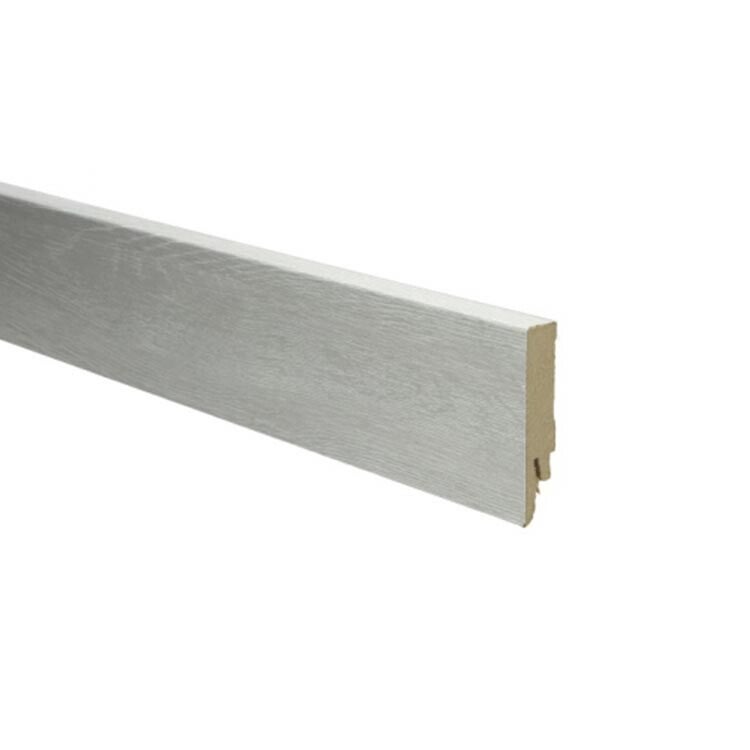 Moderne folieplint 70x14 mm 27243 Eiken Beige Wit