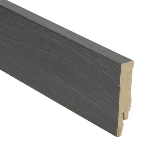 Moderne folieplint 70x14 mm 27075 Wenge Zwart
