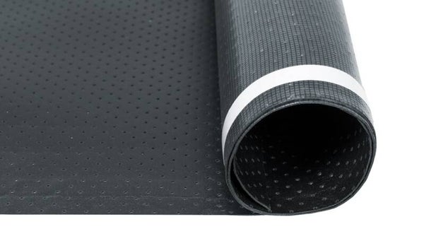 Ondervloer Whisper Black 1mm: 10 x 1 m ( 10m2 ) Artnr. 636947