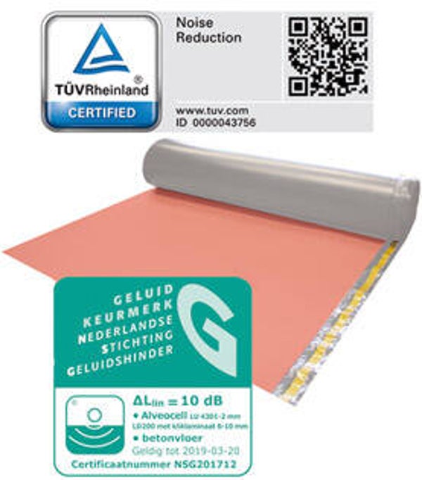 PF | SUBLIEM 2mm PO-schuim 1*15m (laminaat) (10dB) Artnr. 633254