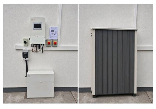 Inverter and battery cover
