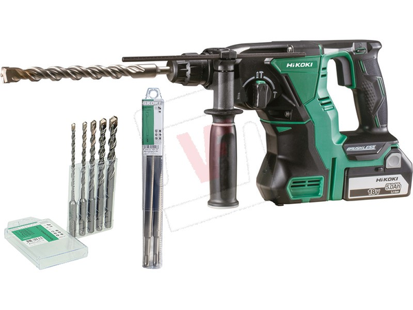 Trapani battenti e demolitori Hikoki MARTELLO TASSELLATORE DH18DBL 2 BATT. 5AH