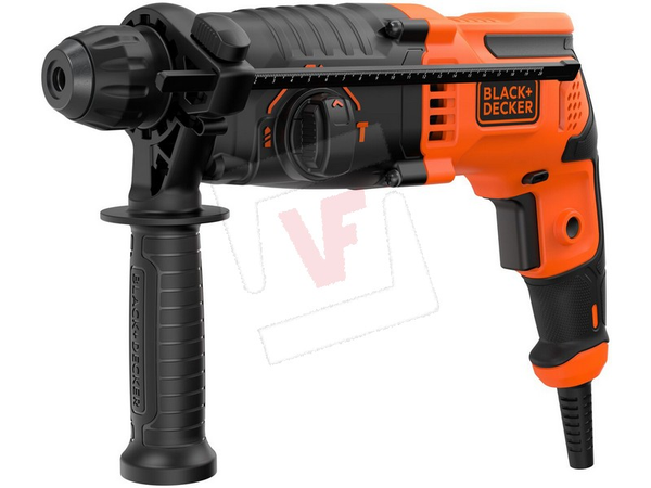 Trapani battenti e demolitori Black+Decker MARTELLO TASSELLATORE SCALPELLATORE BEHS01-QS SDS 650 W 56247