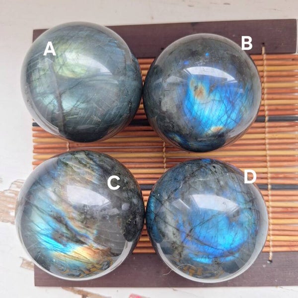 Sphères labradorite