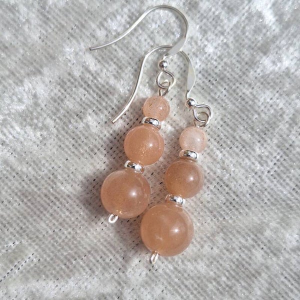 Boucles trio pierre de lune