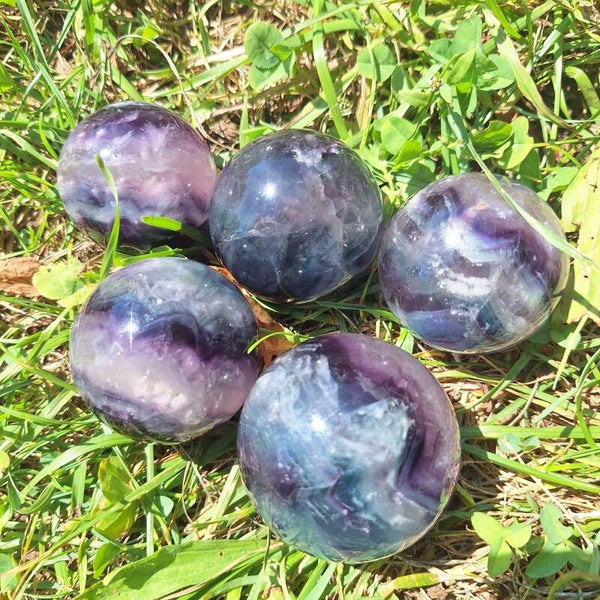 Sphère fluorite