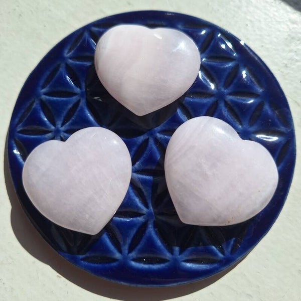 Coeur en manganocalcite