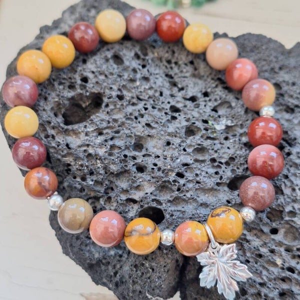 Bracelet en mookaite