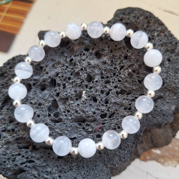 Bracelet en manganocalcite