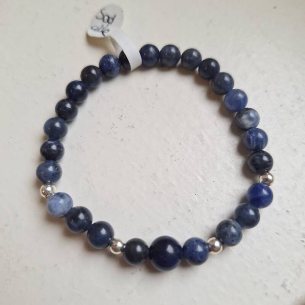 Bracelet en sodalite