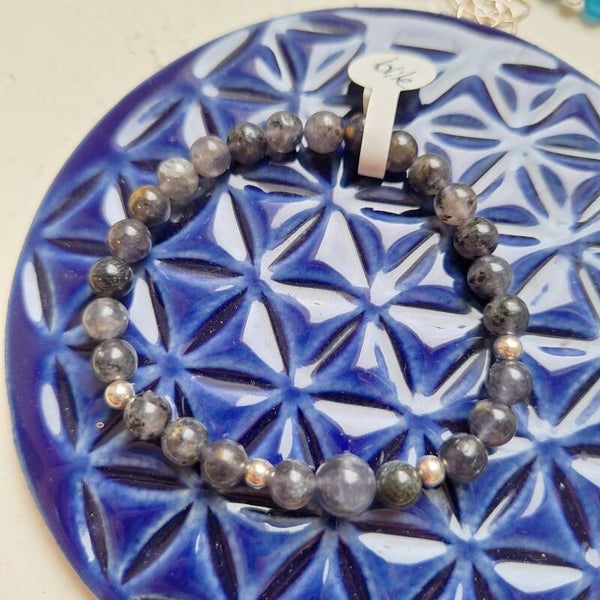 Bracelet en iolite