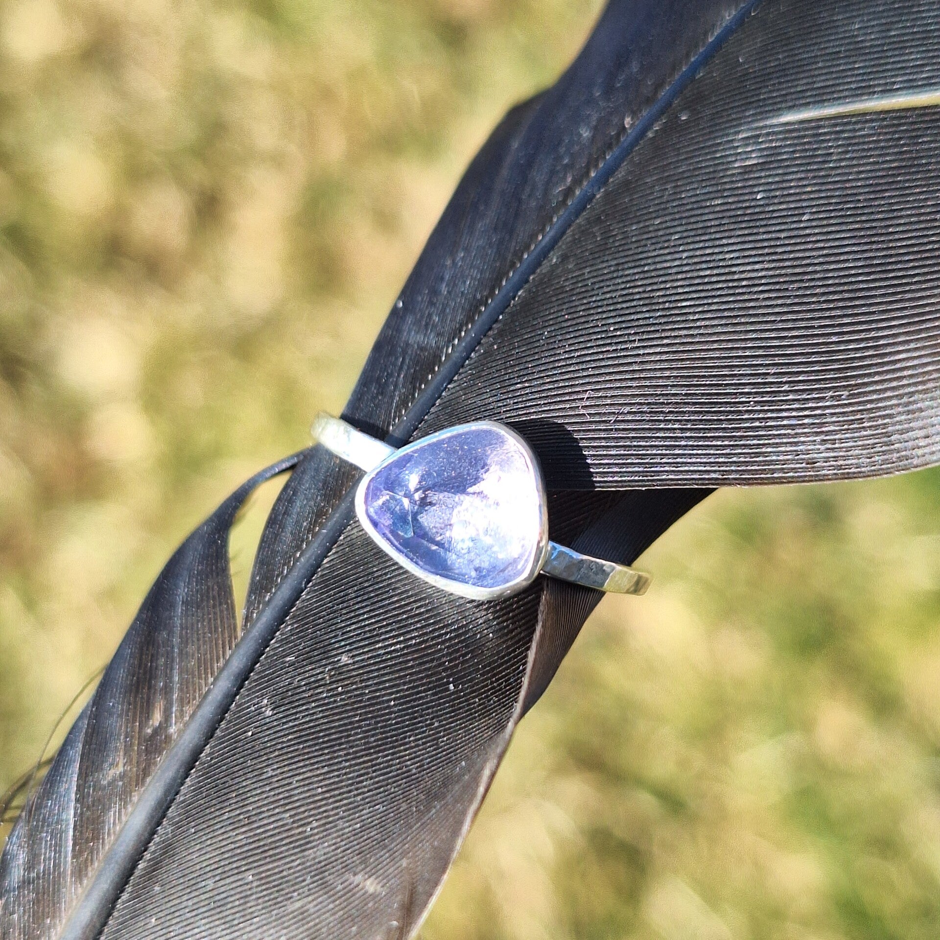 Bague avec tanzanite