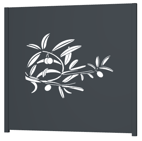 Panneaux Ambellya décor Olivia sans poteaux